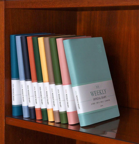 2026 Official A5 Weekly Planner [10colors] | Weekly Diary