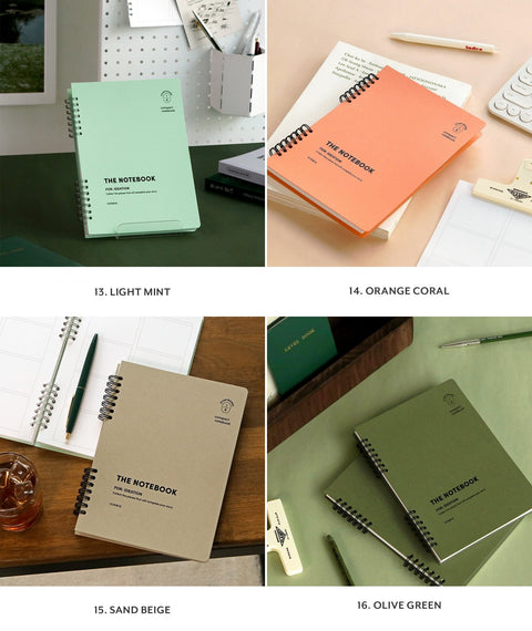 Compact A5 Idea Notebook _Storyboard [4colors]