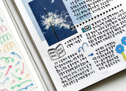 Deco Seal Sticker [Thin Arrow]