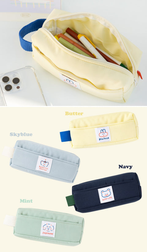 Brunch Brother Cotton Pencil Case [4colors]