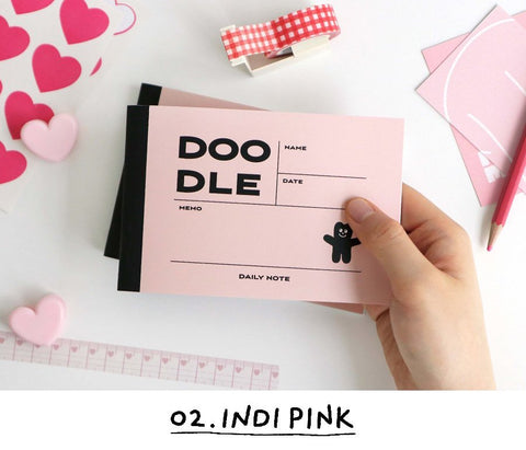 Doodle Daily Mini Notebook [6colors] | Handy Notebook