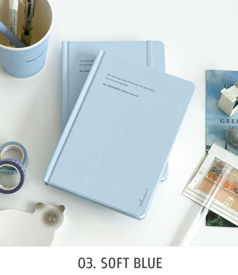 ICONIC SOUVENIR Band B6 Line Notebook [6colors]