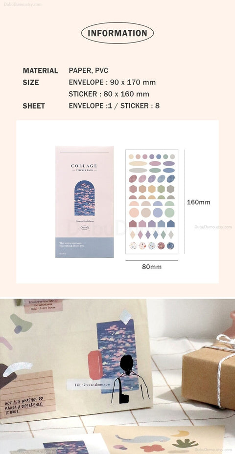 ICONIC Collage Sticker Pack | 8sheets