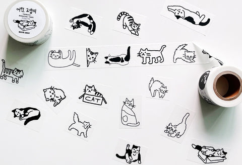 Masking Tape 10mm [Cat]
