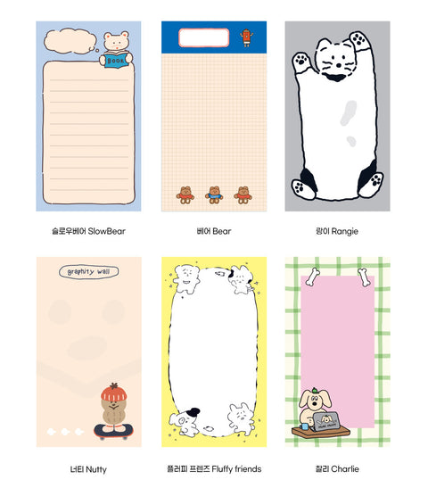 Romane Memo Pad ver.2 [6types]