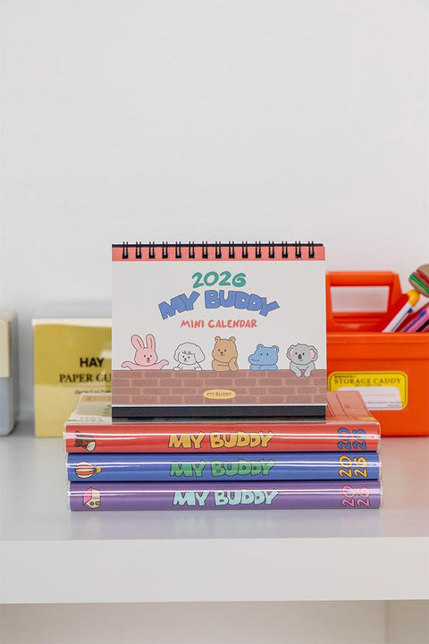 2026 My Buddy Mini Desk Calendar
