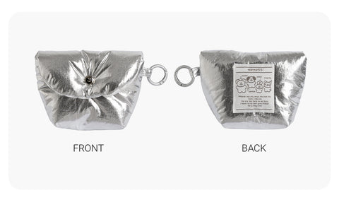 momossi Marshmallow Card Wallet [Silver]