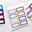 Index Label Sticker ver.4 | 12sheets