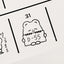 Cupid Bear Monthly Plan Memo Pad | Checklist
