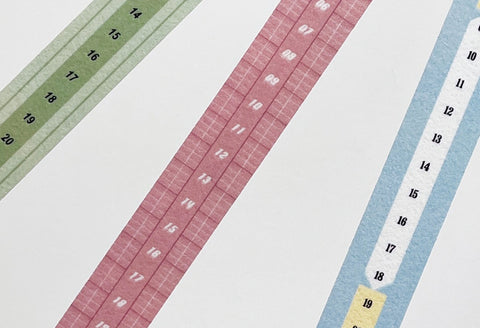 Timetable Masking Tape
