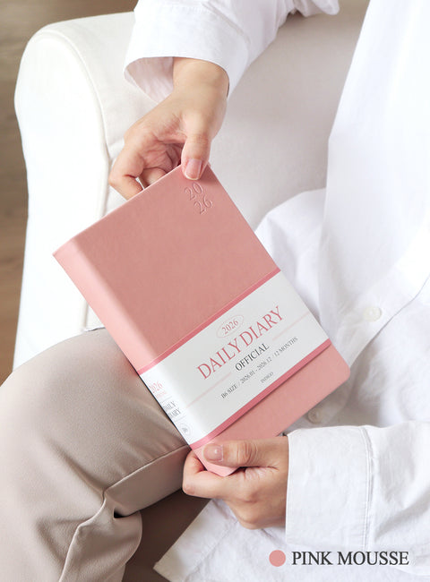 2026 Official Daily Diary Time Planner B6 [6colors] | Daily Diary 2026