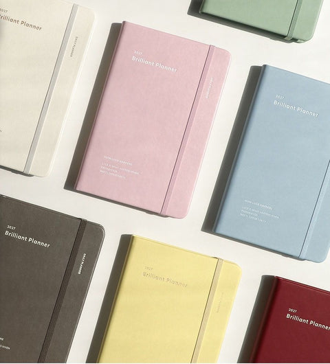 2027 Brilliant Daily Planner [7colors] | Daily Diary
