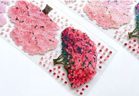Big Flowering Tree Seal Sticker | Deco Sticker