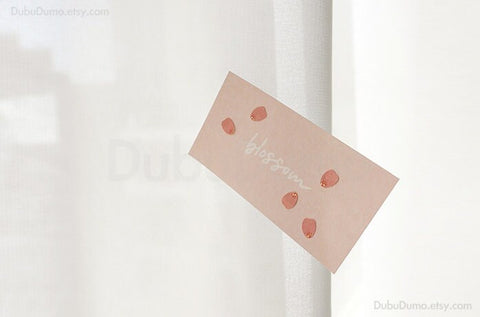 1928-1931 daily plan.22-25 Cherry Blossom Sticky Note [4types]