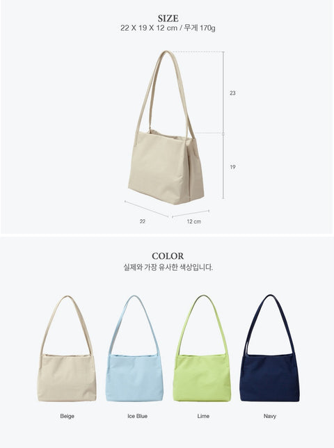 MINI NEAT_ BREEZE Shoulder Bag [4colors] | Tote Bag