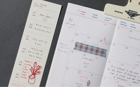 Signature Monthly Planner [2colors] | Checklist | To Do List