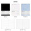 B6 Satin Line & Grid Notebook [3colors]| Tomoeriver