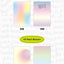 Tracing Gradation Mix Memo Pad [4types]