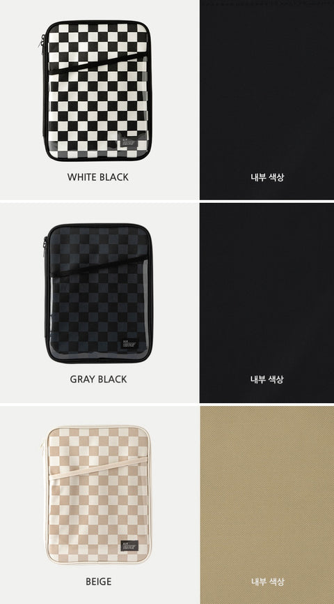 11" Checker Pocket Tablet PC Pouch [3types]