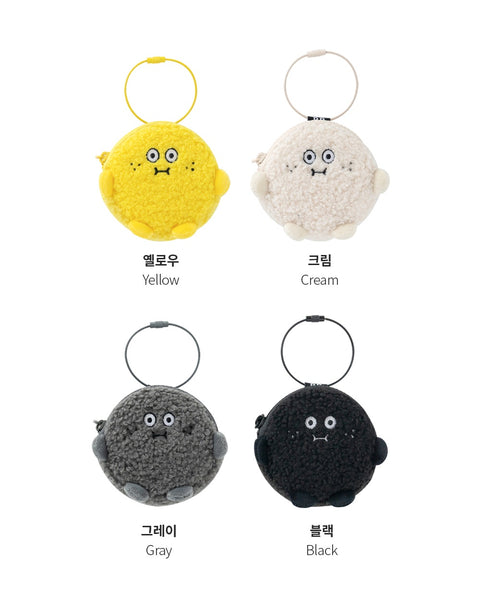 Brunch Brother Popo Boucle AirPods Pouch [4colors]