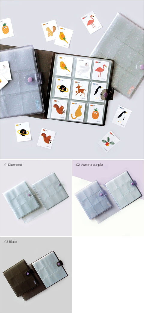 Jam Seal Sticker Book Mini [3colors]