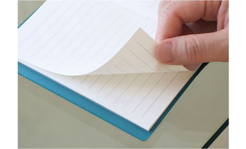 Official A6 Pocket Handy Line Notebook [4colors]