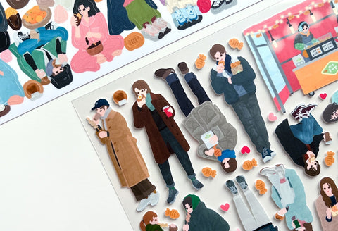 Winter Food Seal Sticker | Deco Sticker