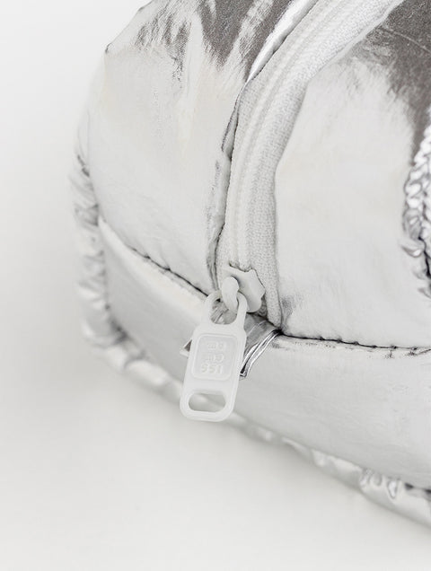 momossi Marshmallow Pencil Pouch [Silver] | Pen Case