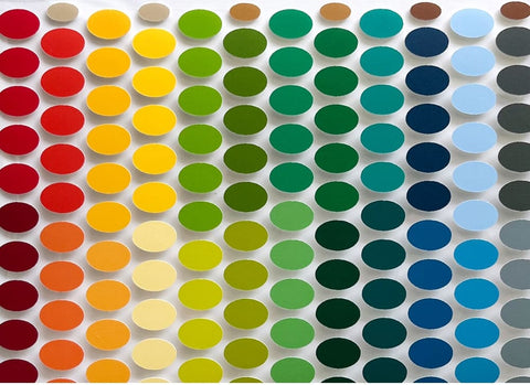 Color Ellipse A Seal Sticker | Deco Sticker