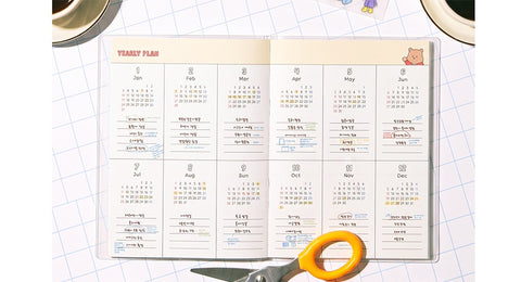 2027 My Buddy Weekly Planner [3colors] | 2027 Weekly Diary