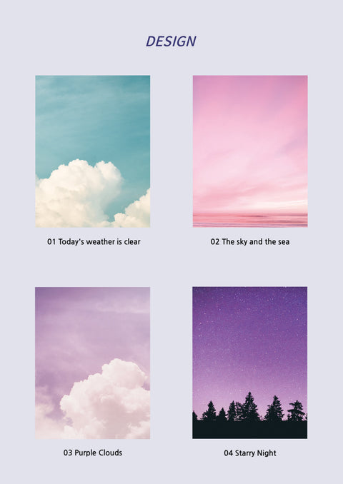 Sky Memo Pad [4types]