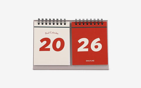 2026 Dual Desk Calendar