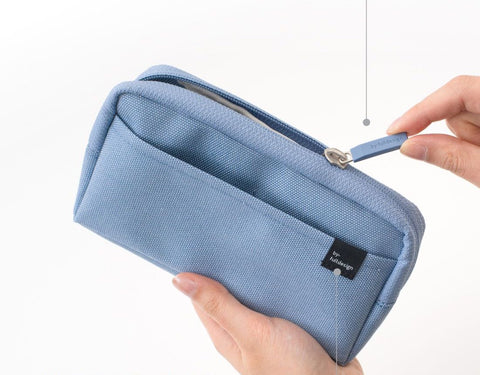Multi Pocket Long Pouch v.2 [6colors] | Pen Pouch | Daily Pouch | Makeup Pouch