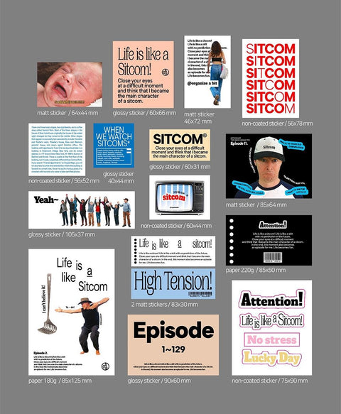 OAB Sitcom Sticker Pack