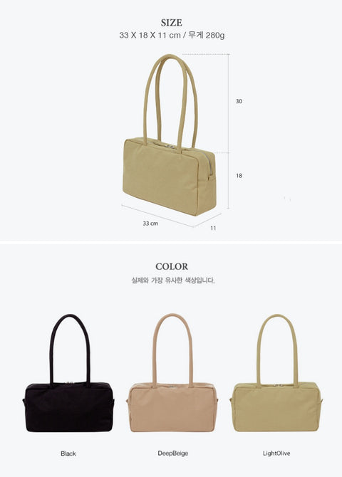 SQUARE BAG 1.8 [3colors] | Shoulder Bag