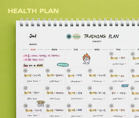 2027 PRISM Desk Calendar (OCT.2026-DEC.2027) | Dated + Undated Planner