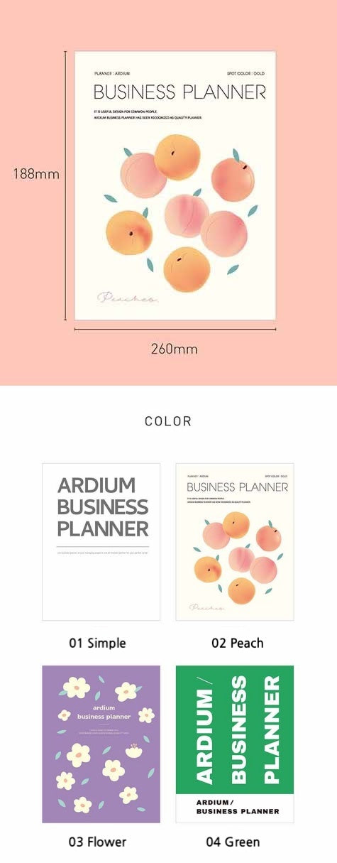 Business Daily Planner [4types] | Daily Scheduler