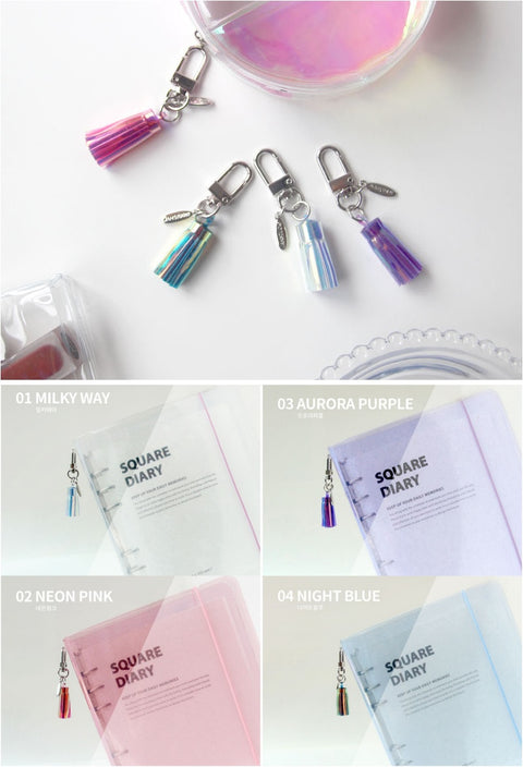 Aurora Tassel [4colors] | Diary Charm | Key Ring