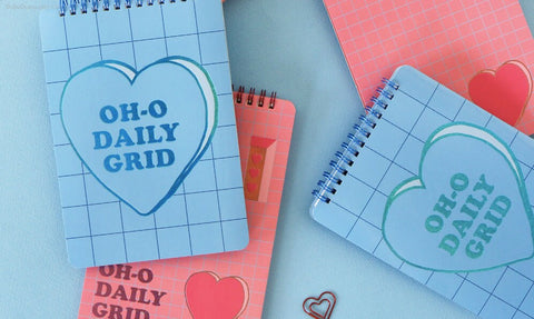 Grid Notebook [2colors] | Squared Journal