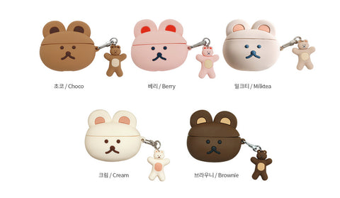 DONATDONAT Bear AirPods 3 Silicone Case [5types]