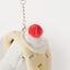 Peanuts Snoopy Vanilla Ice Cream Key Ring 16cm