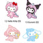 Sanrio Character Mouse Pad [17types] | Hello Kitty | Kuromi | Pochacco | Cinnamoroll | My Melody