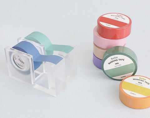 Solid Masking Tape [8colors]