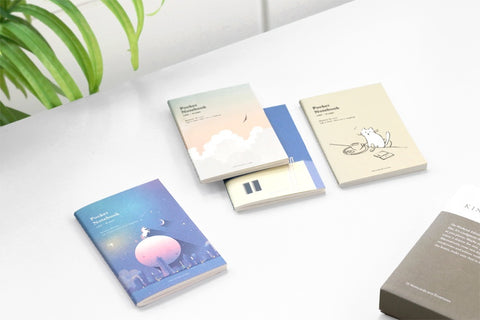 Pocket Notebook v.2 _ Line [4types]