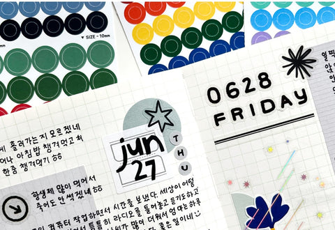 Circle Seal Sticker | Deco Sticker