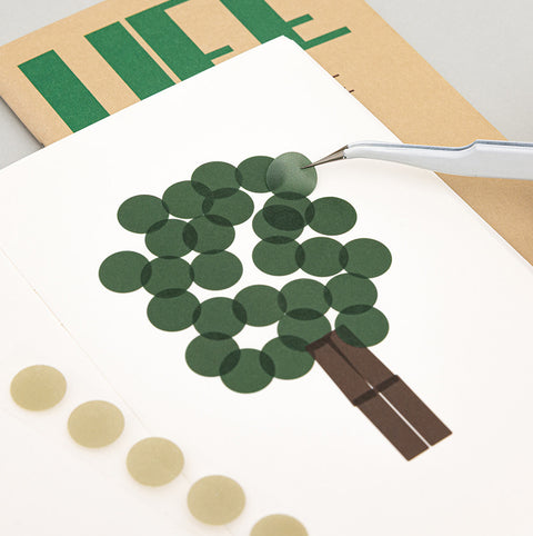 LIFE & PIECES Shape Sticker Pack [2types] | Circle