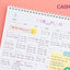 2026 PRISM Desk Calendar (OCT.2025-DEC.2026) | Dated + Undated Planner