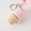 Peanuts Snoopy Strawberry Ice Cream Key Ring 16cm