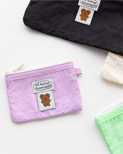 momossi All Smile Card Wallet [4colors] | Card Pouch | Coin Purse