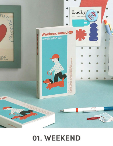 Slow Handy Line Notebook [6types]